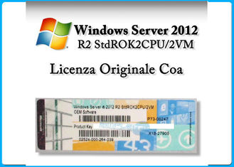 マイクロソフト・ウインドウズ サーバー標準2012 R2 X 64ビットOEM 2 CPU 2 VM /5 CALS sever2012のdatacenter