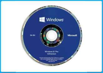 マイクロソフト・ウインドウズ8.1 COA 64ビット/32ビットが付いている専門OEM DVDソフトウェア