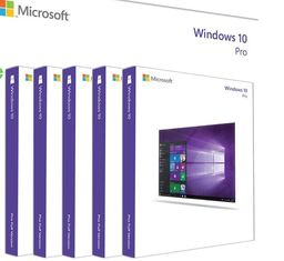 Windows 10の小売り箱64ビット マイクロソフト・ウインドウズ10オンラインでプロ ソフトウェア100%の活発化