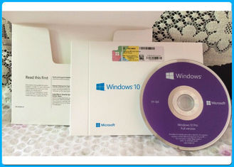 専門のマイクロソフト・ウインドウズ10プロ ソフトウェア32x 64ビットDVD geniune OEM免許証