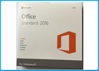 本物標準的なマイクロソフト・オフィス2016プロDVD 32/64ビット1PC英国版
