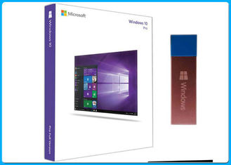 Windows 10のプロ小売り箱、64ビットWindows 10のプロOEM免許証100%の働く連続キー