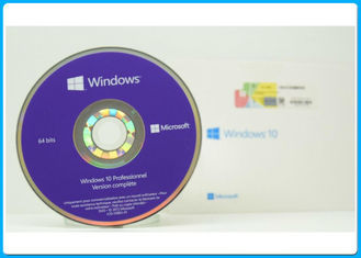 完全な版マイクロソフト・ウインドウズ10人の勝利プロ64人のビット システム ビルダーOEM DVDのフランス語