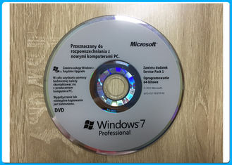 活発化のオンラインWindows 7プロOEMのキーSP1 64Bit DVD OEM COA免許証FQC-08289
