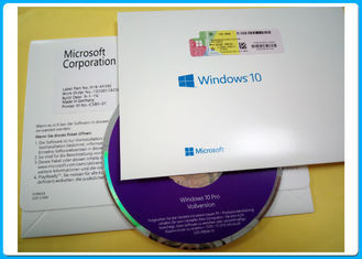 Windows 10の専門の小売り版DVD/USBのフラッシュ+ COA免許証のステッカーの無期限保証