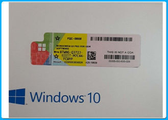 64bitマイクロソフト・ウインドウズ10のプロ ソフトウェア本物DVDディスクWindows 10 Fpp免許証FQC-08930