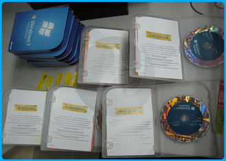 本物の窓 7 の専門の完全な版 Windows 小売り箱が付いている 7 ソフトウェア