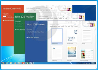 小売りの完全な版活発化の保証を用いる本物のマイクロソフト・オフィス 2013 年のソフトウェア