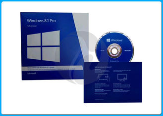 完全な versiont のマイクロソフト・ウインドウズ 8.1 の無期限保証が付いているプロ パックの小売り箱