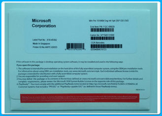 Windowsソフトウェアwin10プロOEM 64bit DVD及びCOA免許証の寿命の保証
