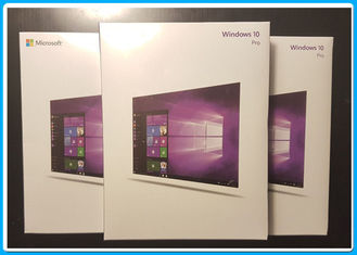 Windows 10の小売り箱、完全な版勝利10プロ32ビット64ビットCoaのステッカー+ Usbのフラッシュ