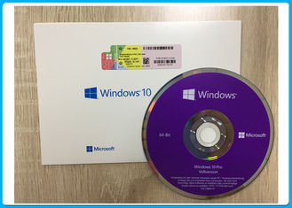 COAのパッケージの原物のドイツ語Windows10プロOEM 64ビットDVD