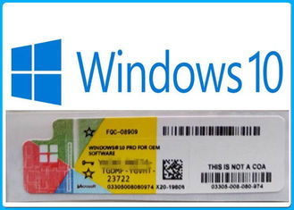 100%のオンライン活発化のマイクロソフト・ウインドウズ10プロ ソフトウェア/Windows 10 Oemプロダクト キー